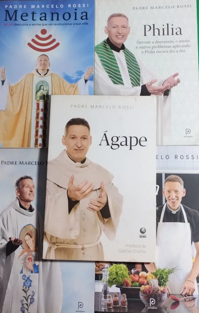 5 Livros Novos Padre Marcelo Rossi