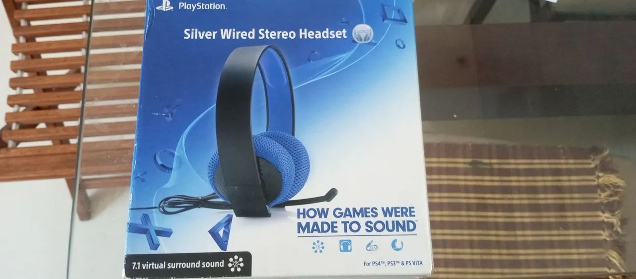 Headset Gamer Playstation - 7.1 Virtual Surround Sound