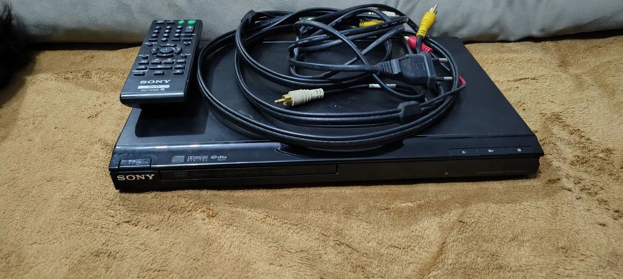 DVD Player Sony funcionando 110v a 220v