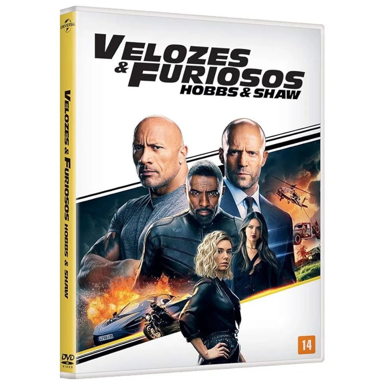 Velozes e Furiosos: Hobbs & Shaw (DVD) Original Novo e Lacrado de Fábrica