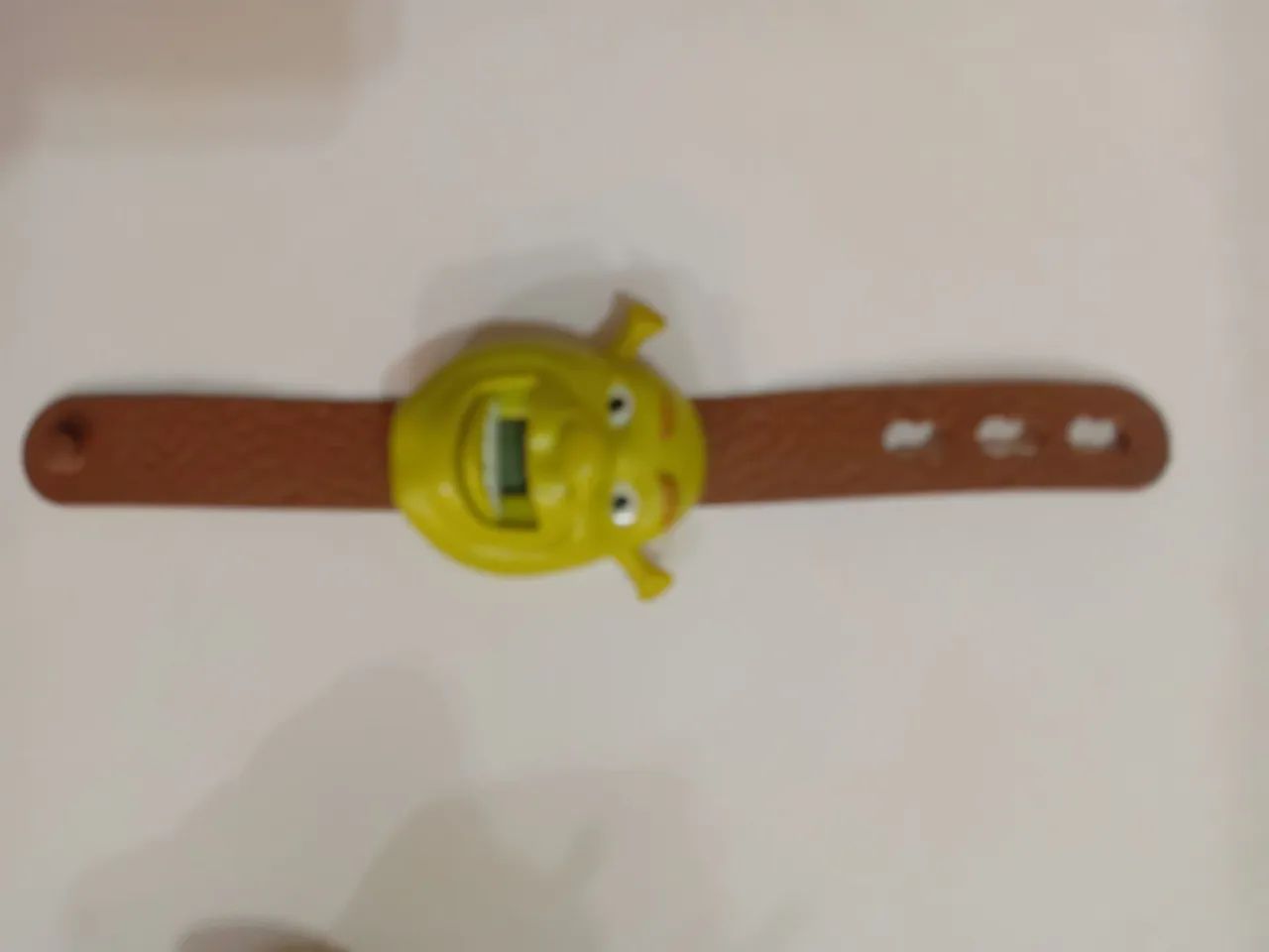 Boneco Sherek mc donald 2008, com relogio - Foto 5