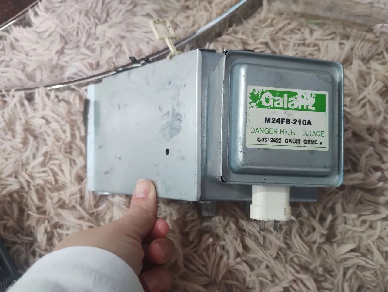Magnetron para microondas
