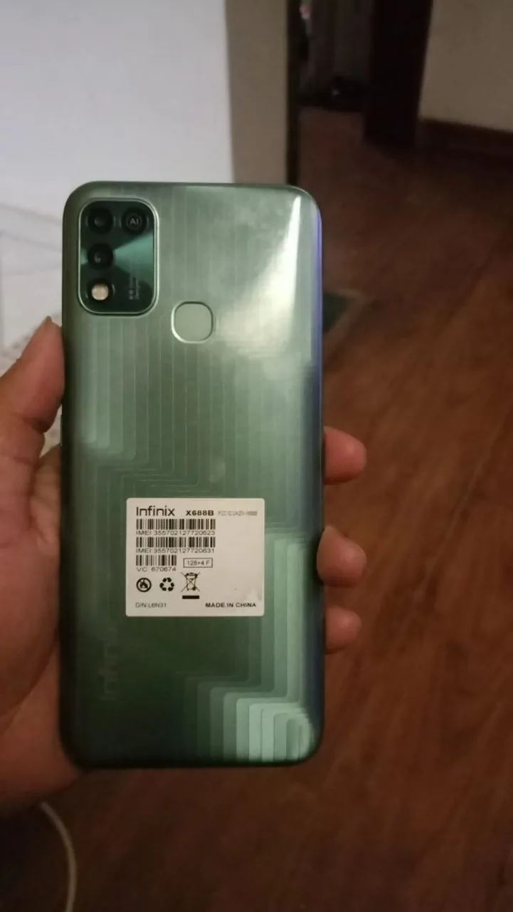 Infinix X688B - Verde - Novo