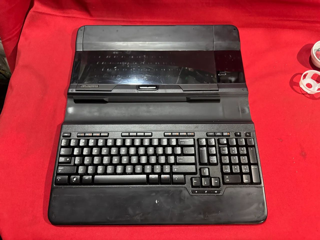 Suporte para notebook com teclado sem fio logitech - Foto 3