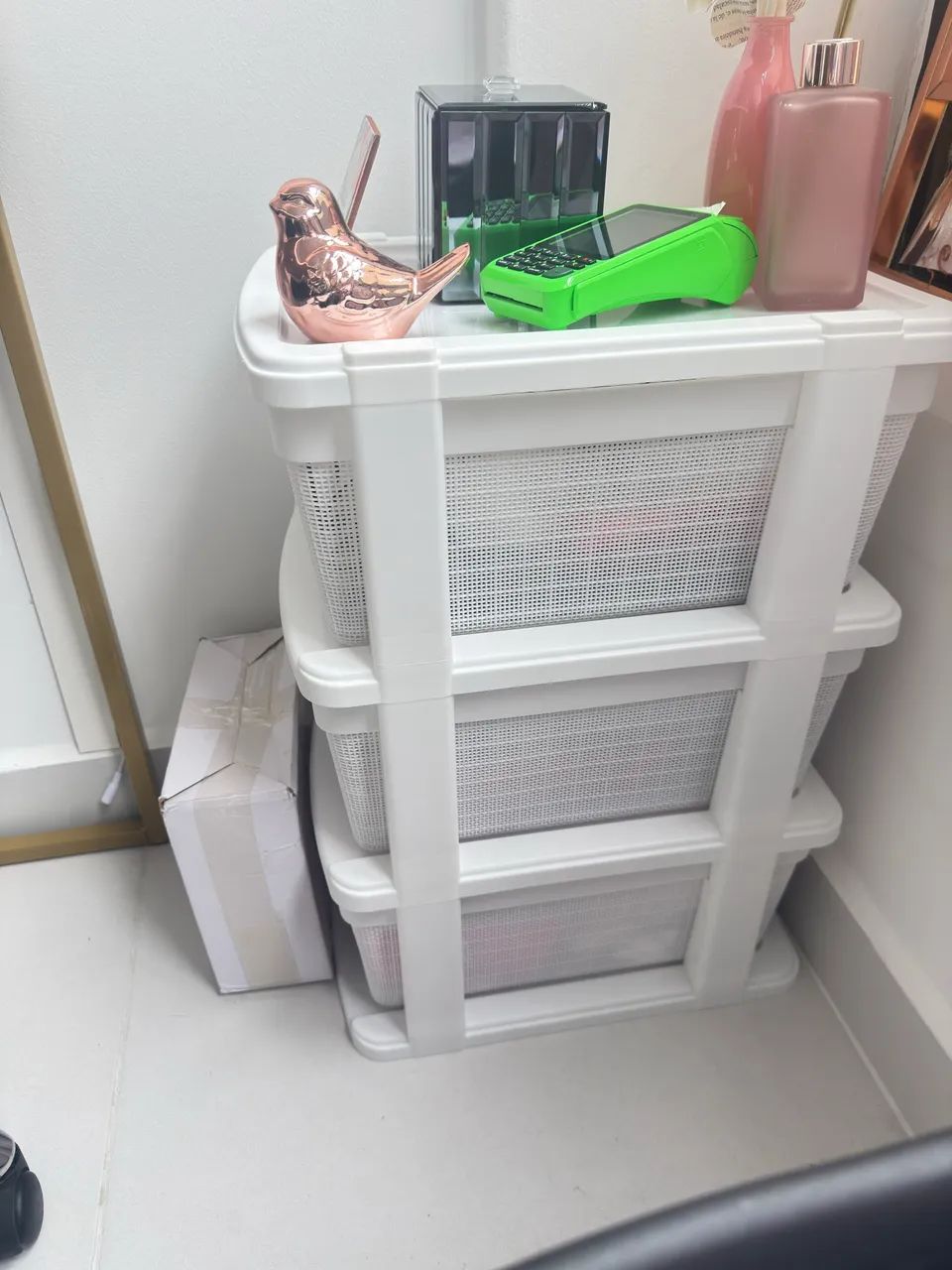 Gaveteiro branco NOVO 90,0064840828101762121