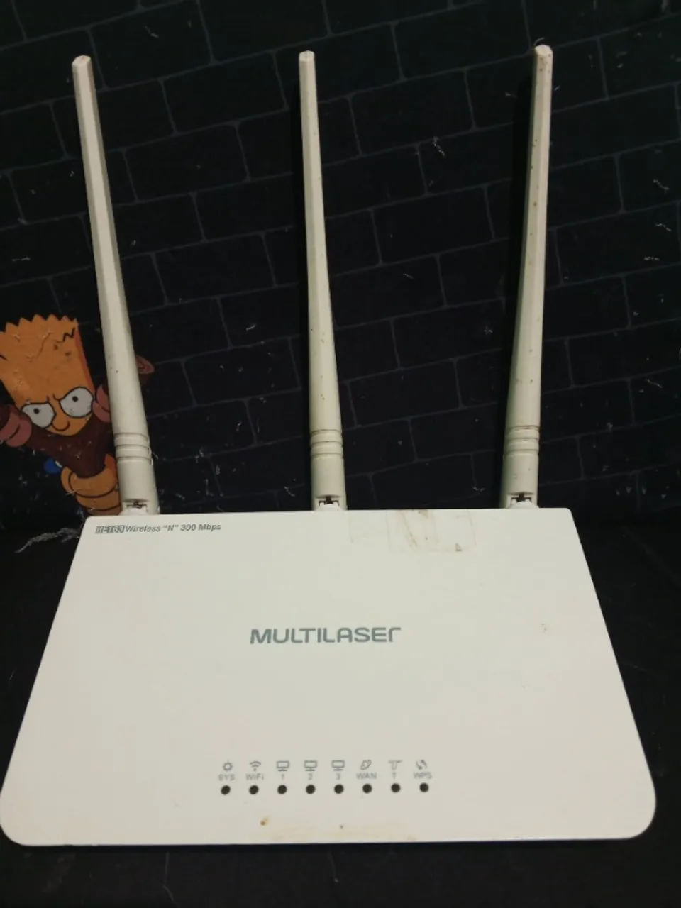 Roteador Wi-Fi Multilaser 300Mbps 3 Antenas | Excelente Alcance!