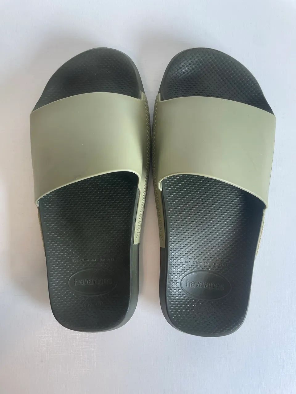 Chinelo Slide Havaianas Verde - Foto 4