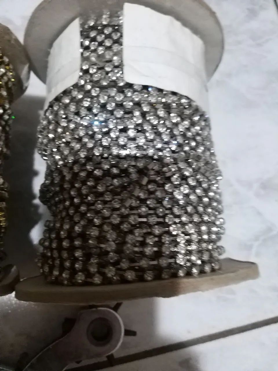 Renda de Strass para chinelos e outros 