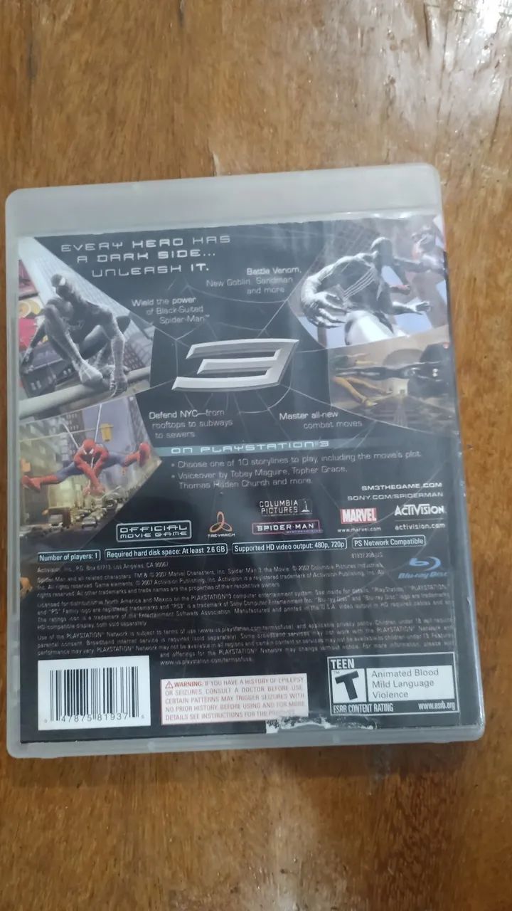 Spider-Man 3 - PS3 - Foto 2