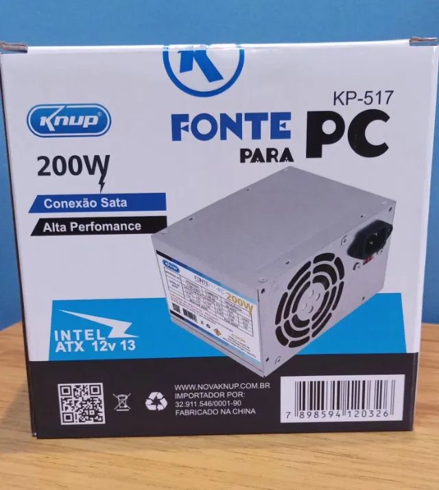 Fonte ATX para PC Potência 200W - Foto 2