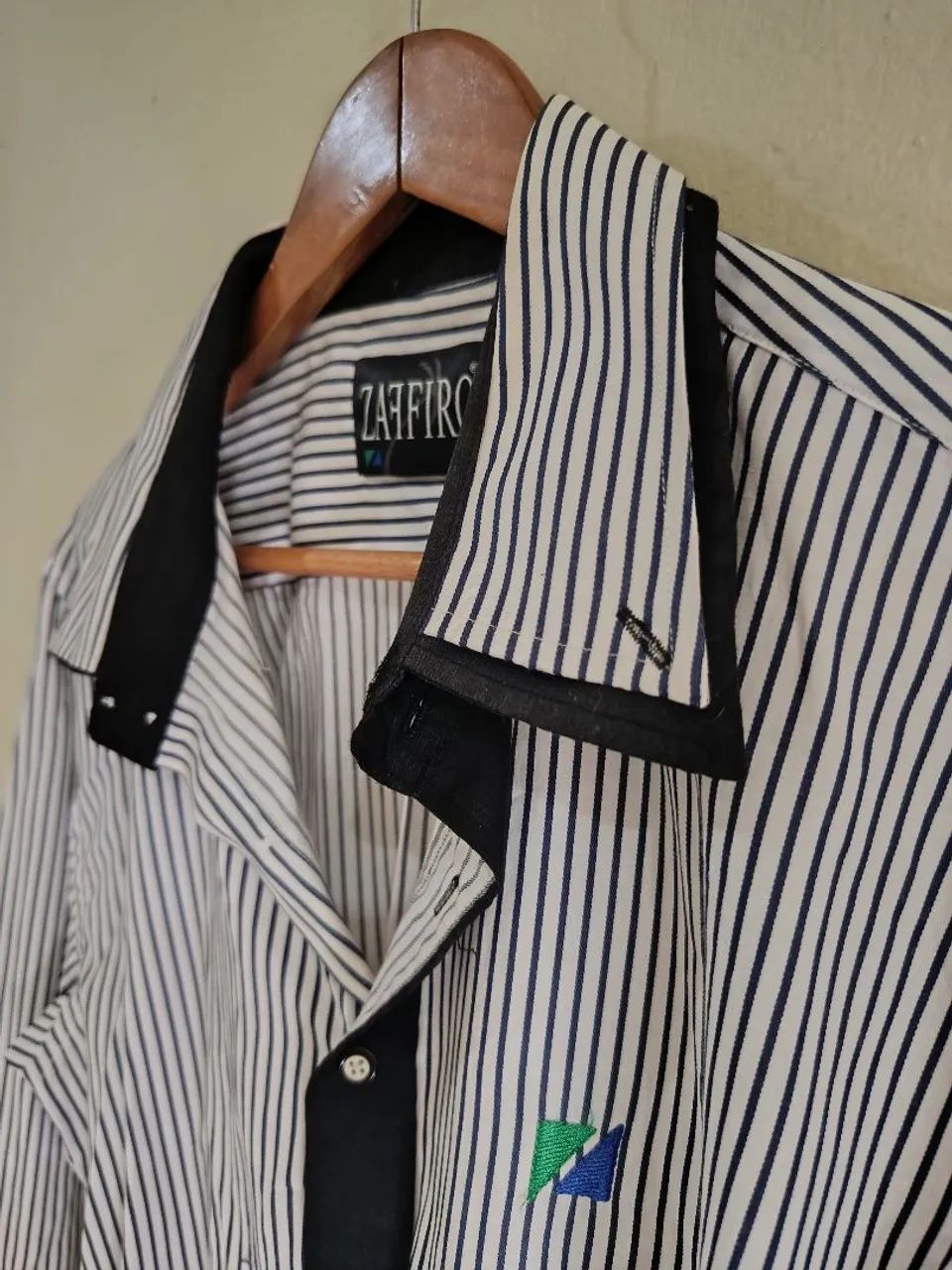 Camisa Listrada Zafiro G - Foto 3