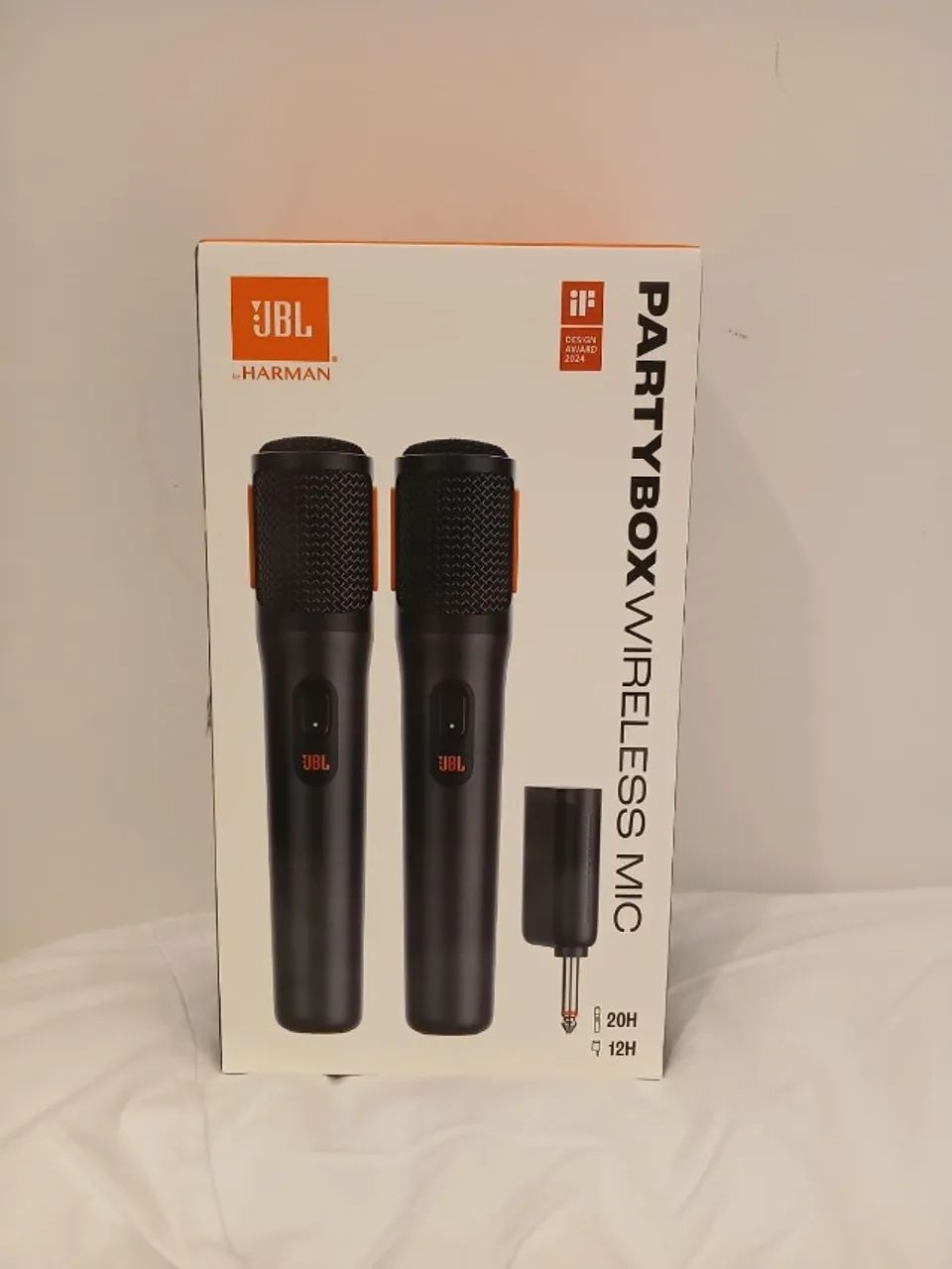 Microfone Jbl Duplo S/ Fio Wireless-karaoke     LACRADO