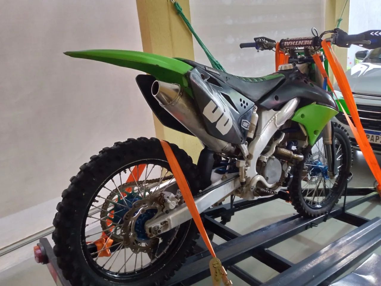 Moto Kawasaki KX 250F - Verde - 2008 - Foto 2