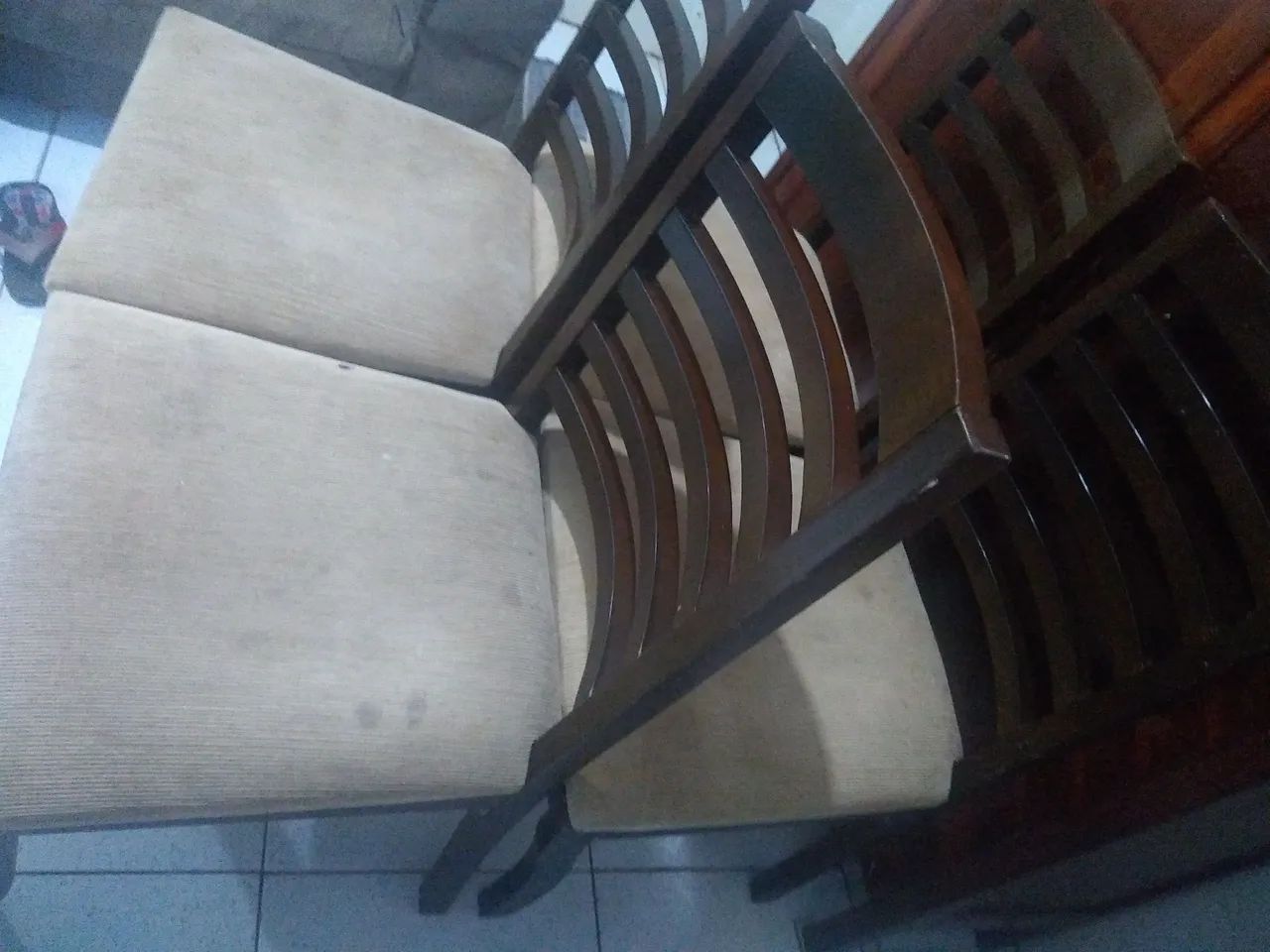 Conjunto de 4 Cadeiras de Jantar em Madeira - Foto 2