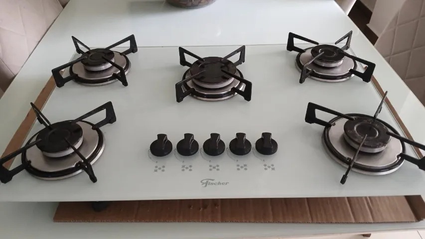 Vendo Fogão Cooktop Fischer ( Com balcão)