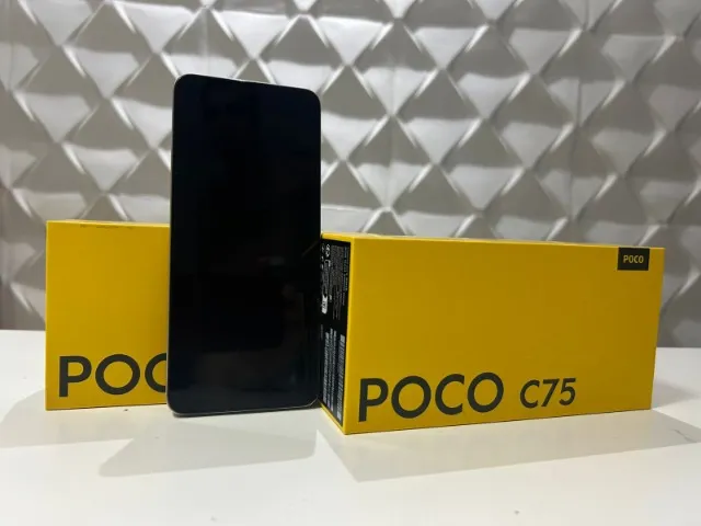 Xiaomi Poco C75 (NFC, 8GB RAM, 256GB) Tela 6.88" e Bateria 5160mAh - NOVO na CAIXA