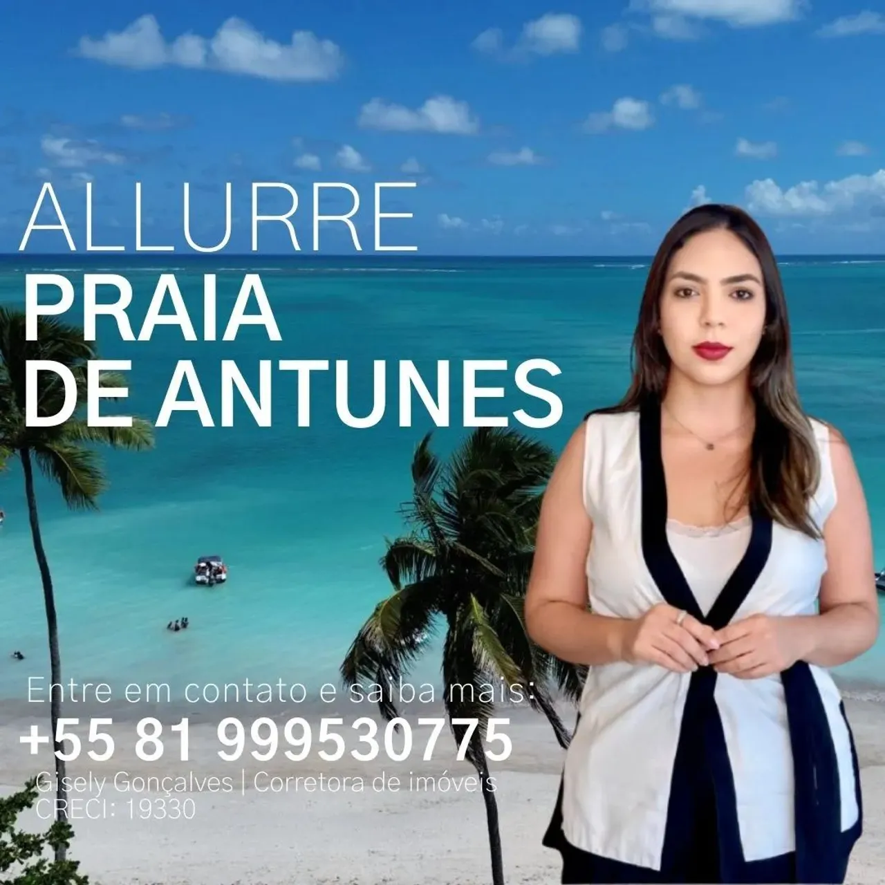 FLAT A BEIRA MAR NA PRAIA DE MARAGOGI | FLAT NA PRAIA DE ANTUNES | INVESTIMENTO INTELIGEN