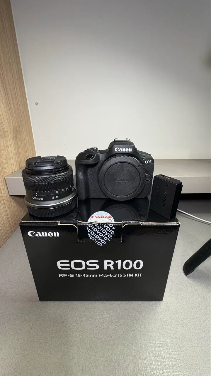 Câmera EOS R100 com Lente RF-S 18-45mm - Foto 5