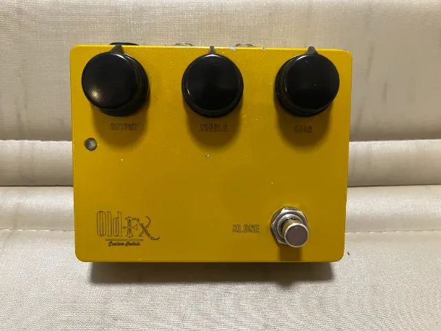 Pedal Hand Made OLD-FX Custom Pedals Klone - Versão do famoso Klon Gold - Super Conservado