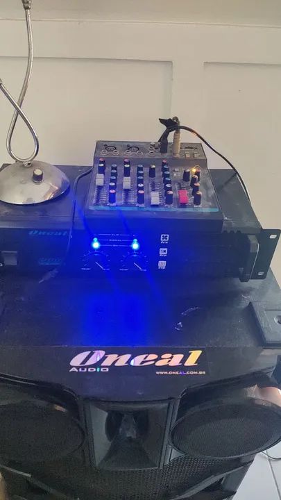 Oneal áudio kit com 4 itens. 