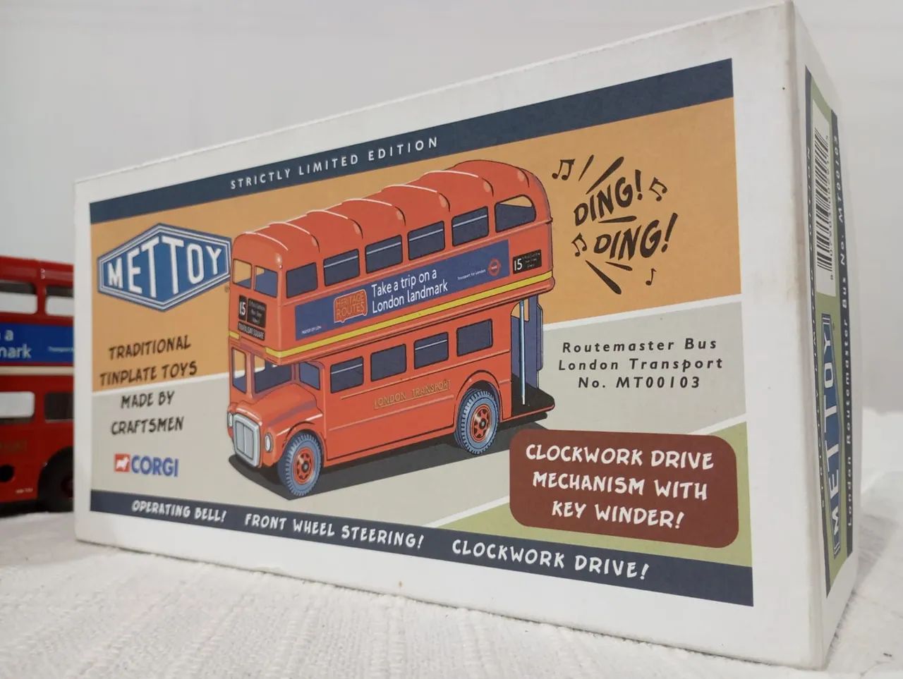 ÔNIBUS LONDRINO CORGI ROUTEMASTER BUS - Foto 3