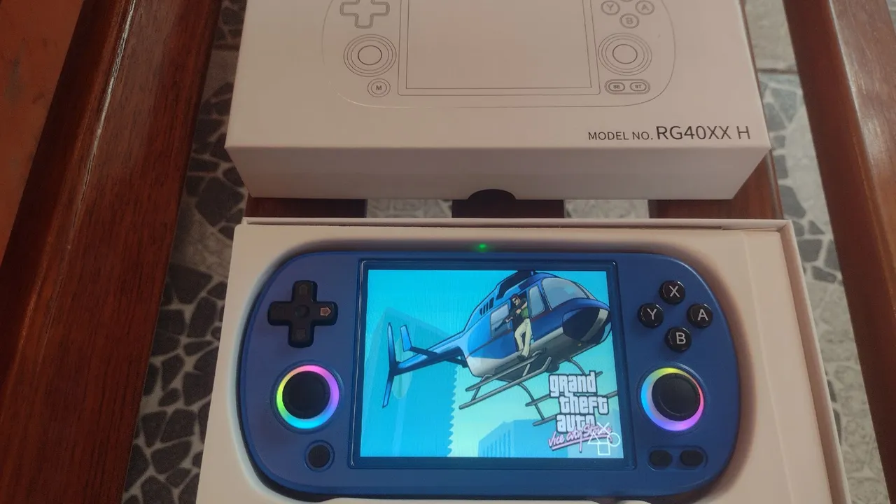 Anbernic RG40XX NOVO 10 Mil jogos na caixa Melhor Portátil!