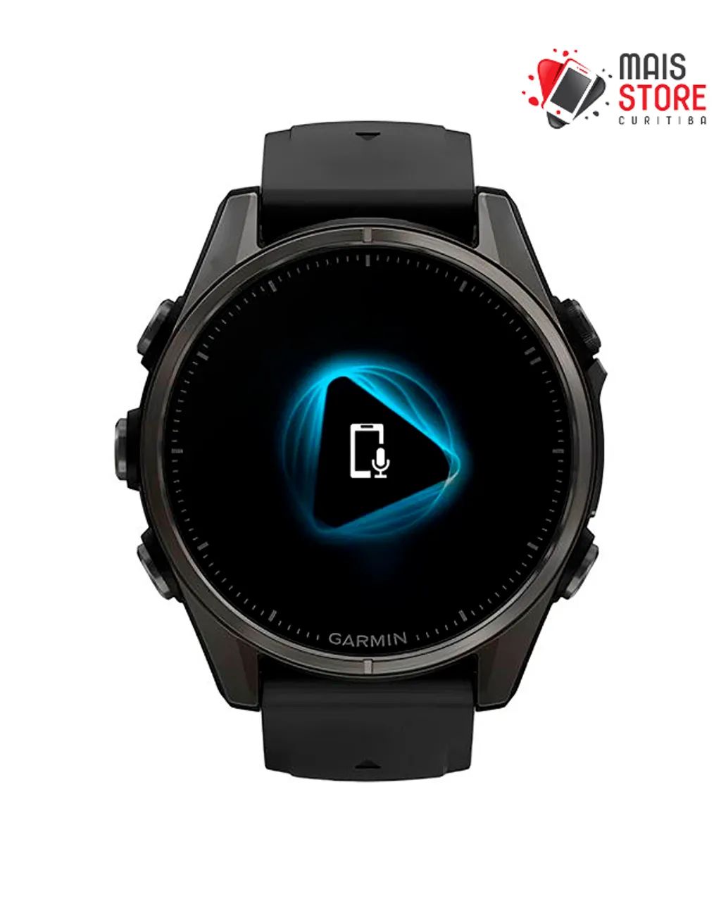 Relógio Garmin Fenix 8 Sapphire Amoled 43mm - Carbon Gray  (Novos/Lacrados) - Foto 5