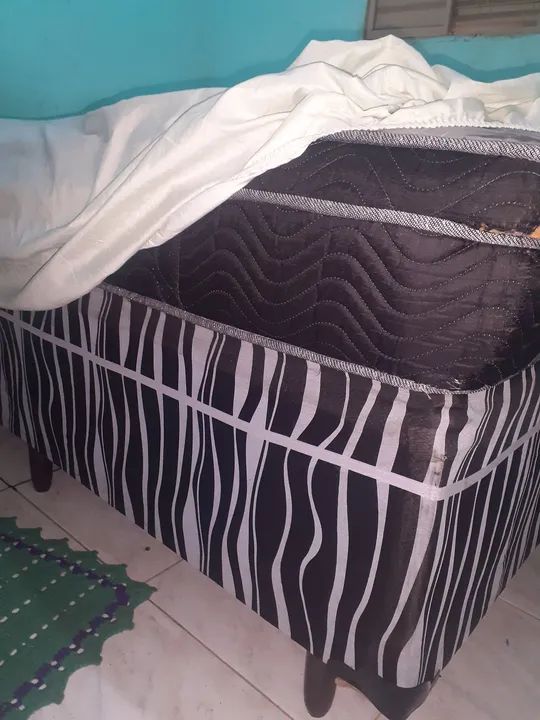 Chama de casal com colçao de mola - Foto 2