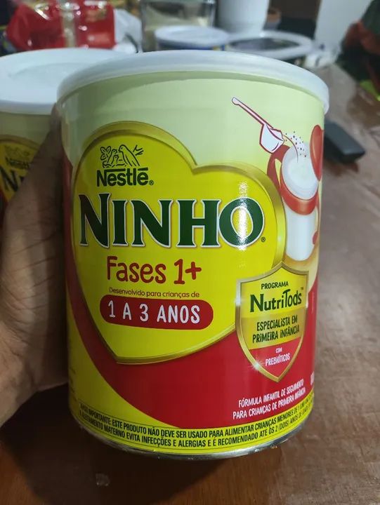 Leite em Pó Ninho Fases 1+