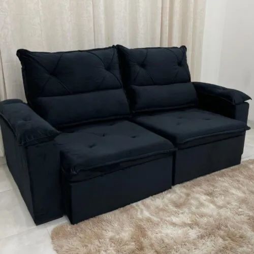 Sofá Retrátil e Reclinável 2,00m SUPER OFERTA l544 - Foto 2