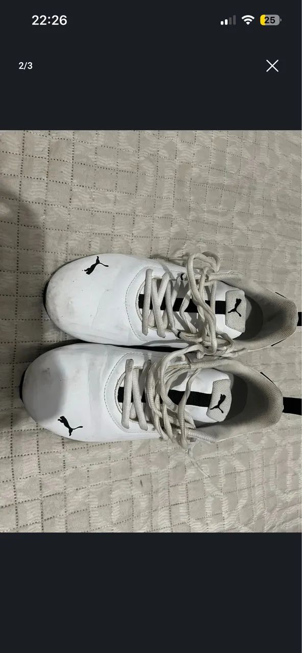 Tênis puma branco  - Foto 3