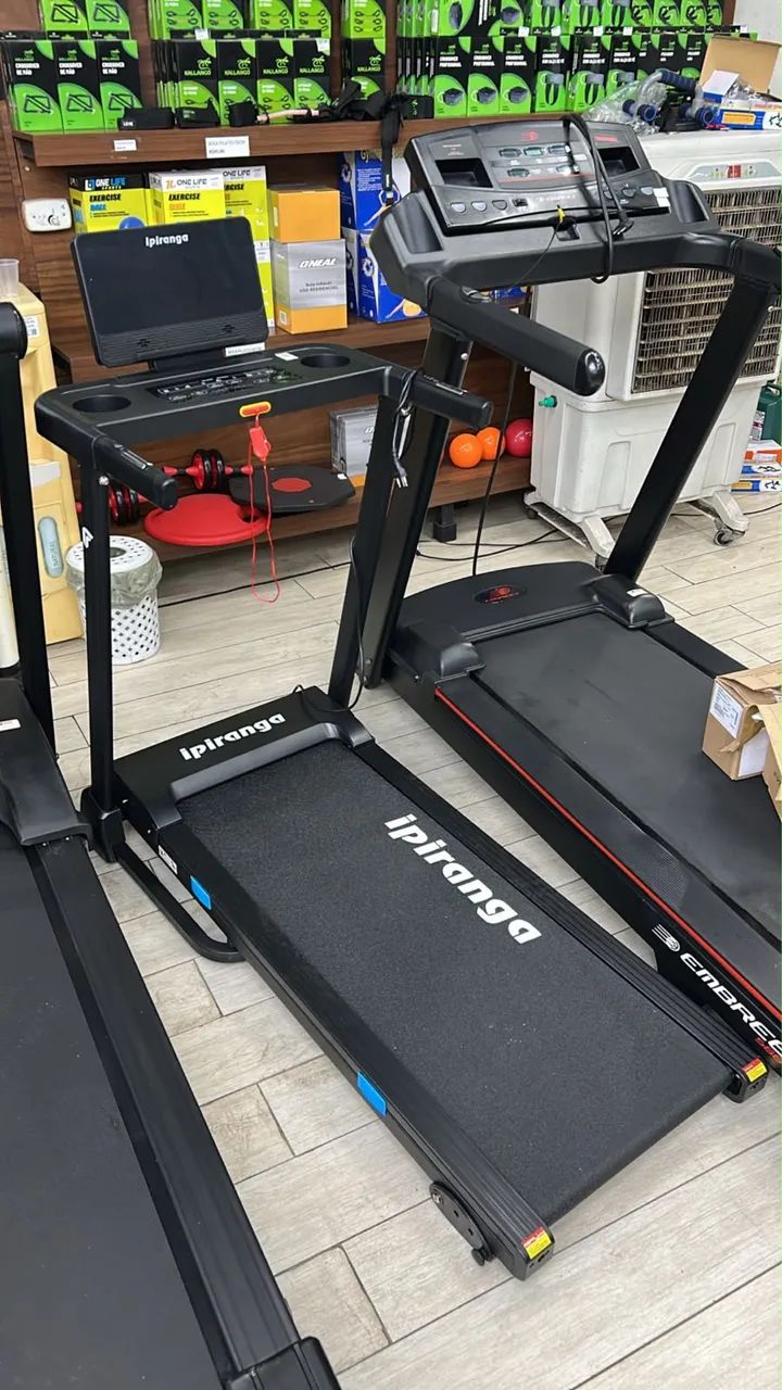 Esteira robusta Bluetooth 8km 110kg
