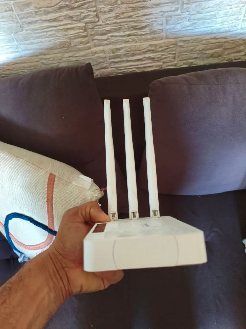 Roteador wi-fi 750 Mbps função repetidor maxprint 3 antenas  - Foto 3