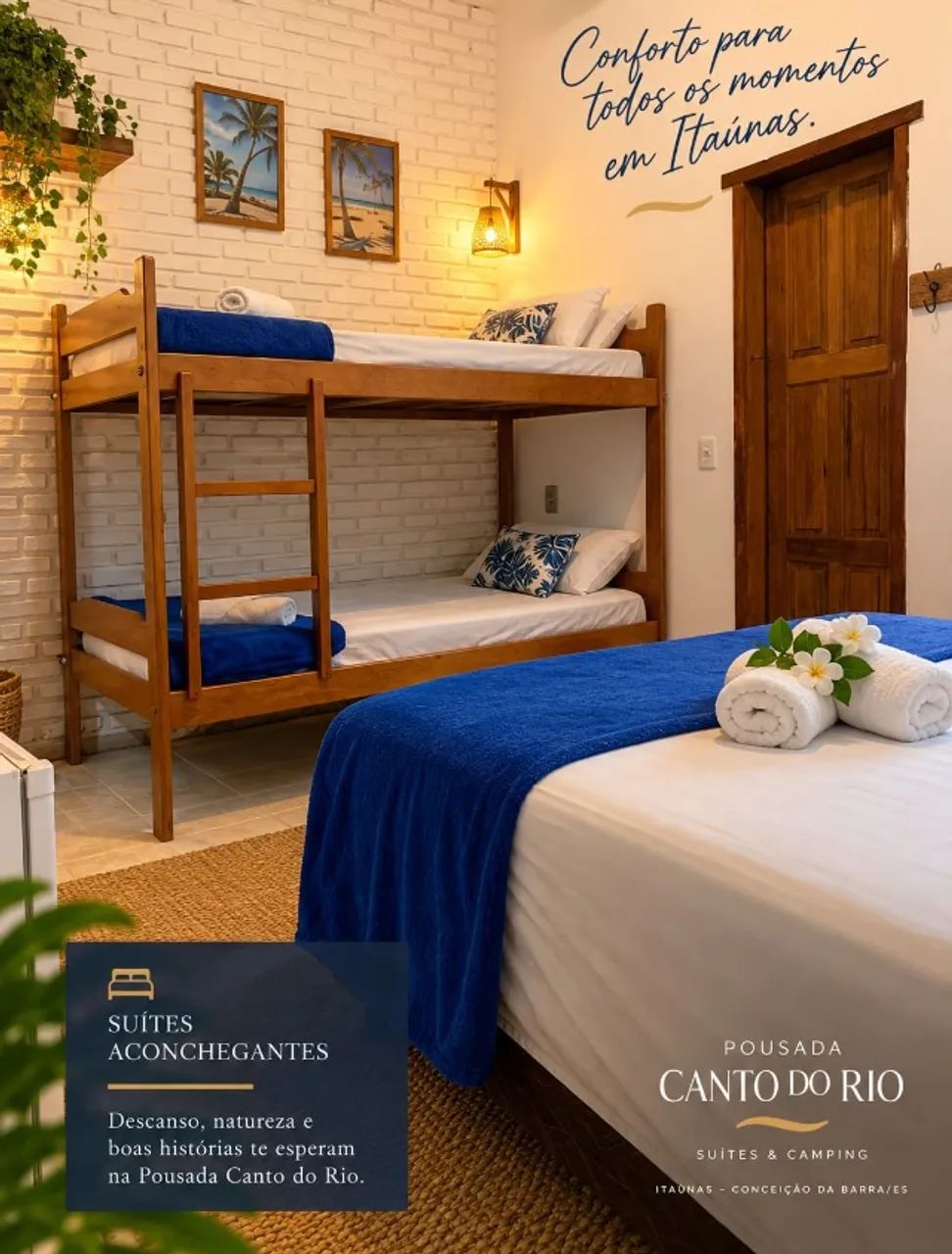 ARRENDA-SE POUSADA CANTO DO RIO Suítes & Camping | Vila de Itaúnas/ES - Foto 2