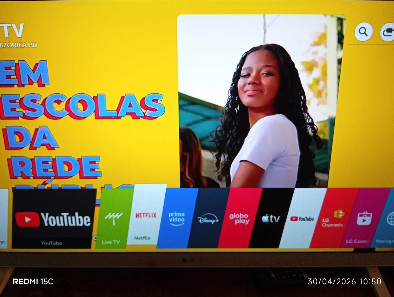TV Smart 32 polegadas nova com notal fiscal  - Foto 4