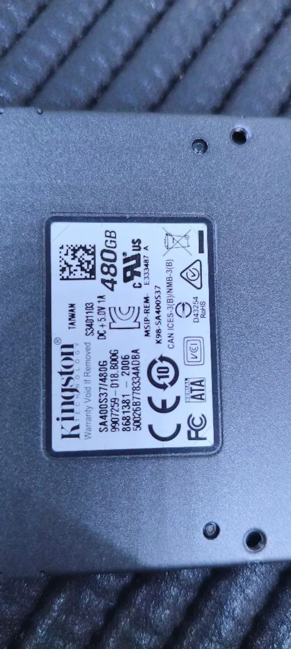SSD Kingston 480GB - Foto 2