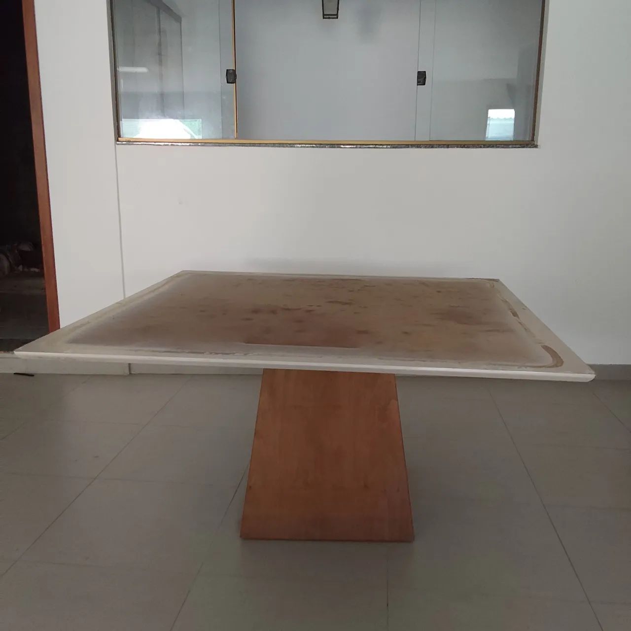 Mesa para 8 cadeiras sem tampo de vidro - Foto 4