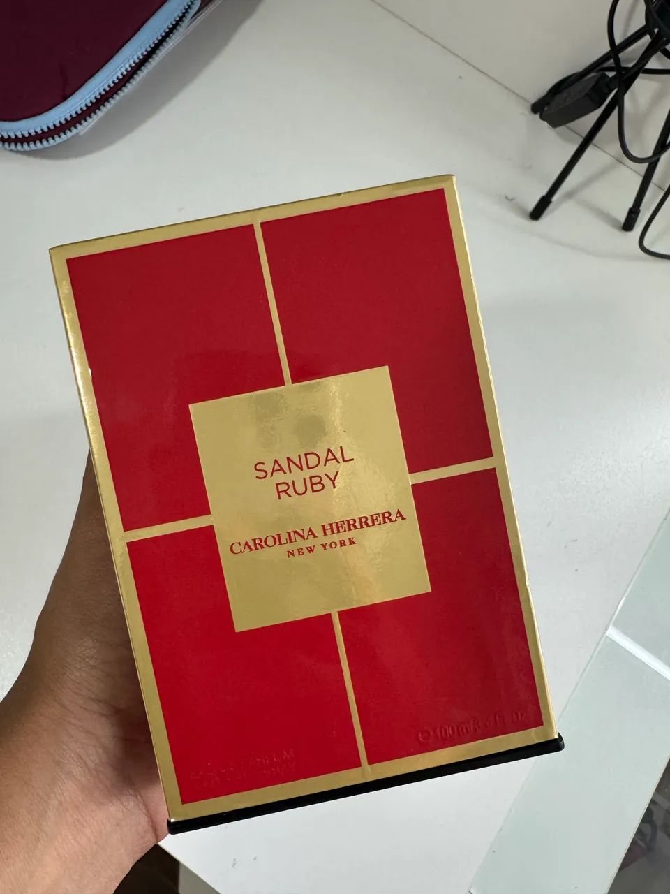 Perfume Sandal Ruby - Carolina Herrera - NOVO ORIGINAL 
