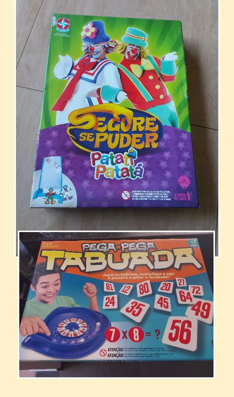 Dois jogos para crianças 