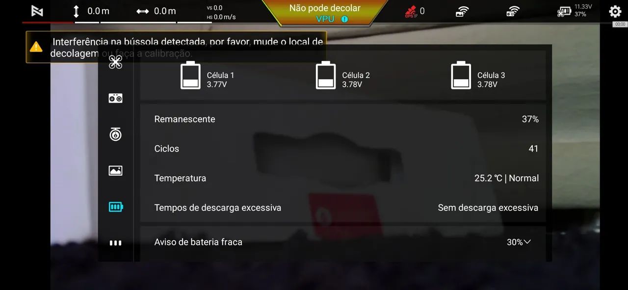 Bateria drone fimi x8se usada em perfeito funcionamento  - Foto 3