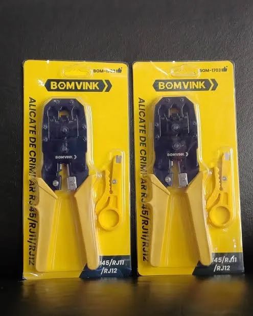 Alicate de Crimpar Rj45 / Rj11 / Rj12 Bom-1703 - Bomvink *ENTREGA GRÁTIS* 2