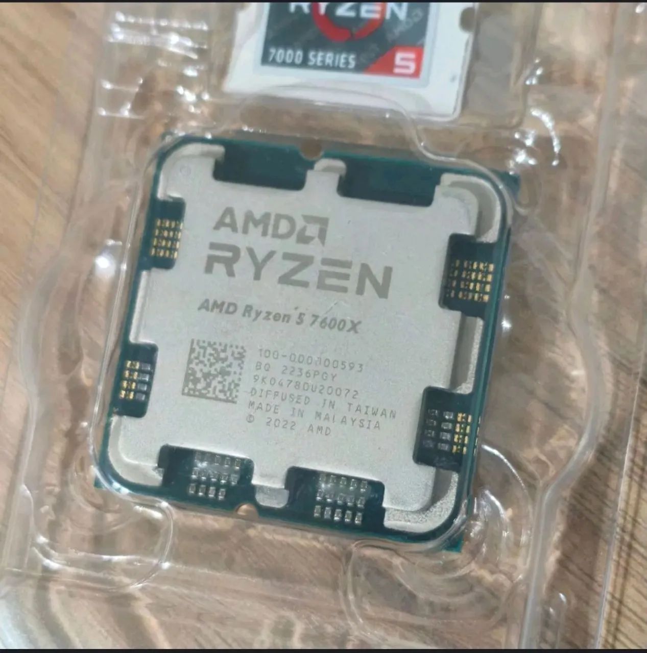 Ryzen 5 7600x - AM5 Usado Novo. - Foto 2