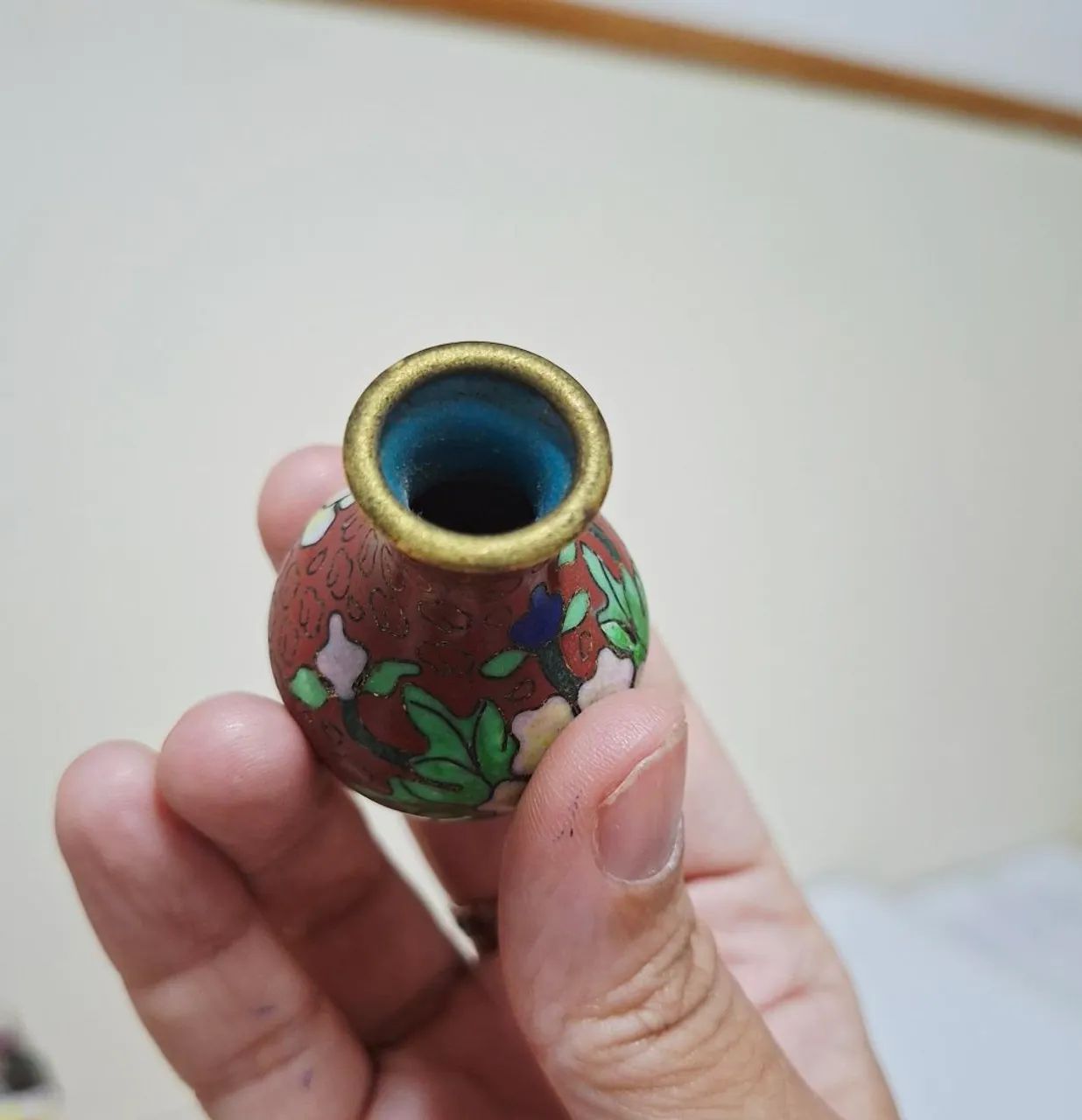 Vaso cloisonne  - Foto 5