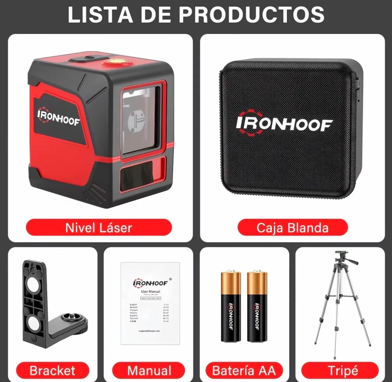 Nível a laser com tri pé 