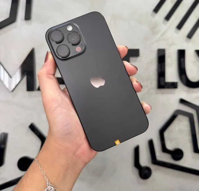 iPhone 16 Pro Max Black 256GB (Nota e garantia Apple até 06/2026