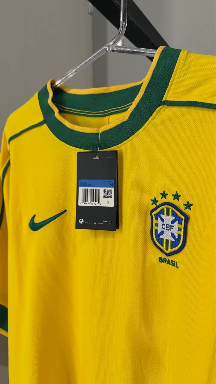 Camisa Brasil retrô copa de 98 - Foto 2