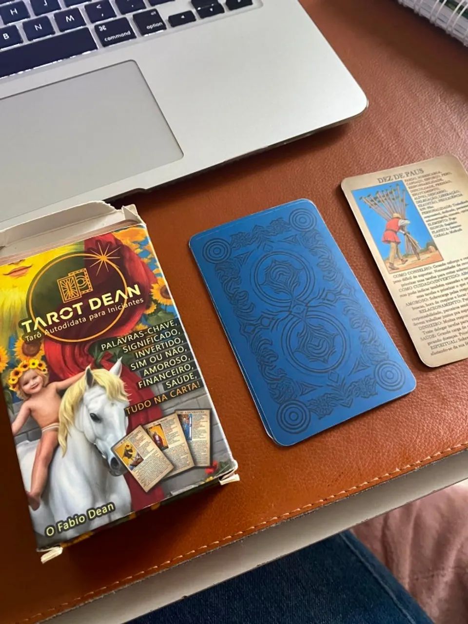 TAROT DEAN + TARÔ CAPIVARA + COLAR ARCANO "O SOL" - Foto 3
