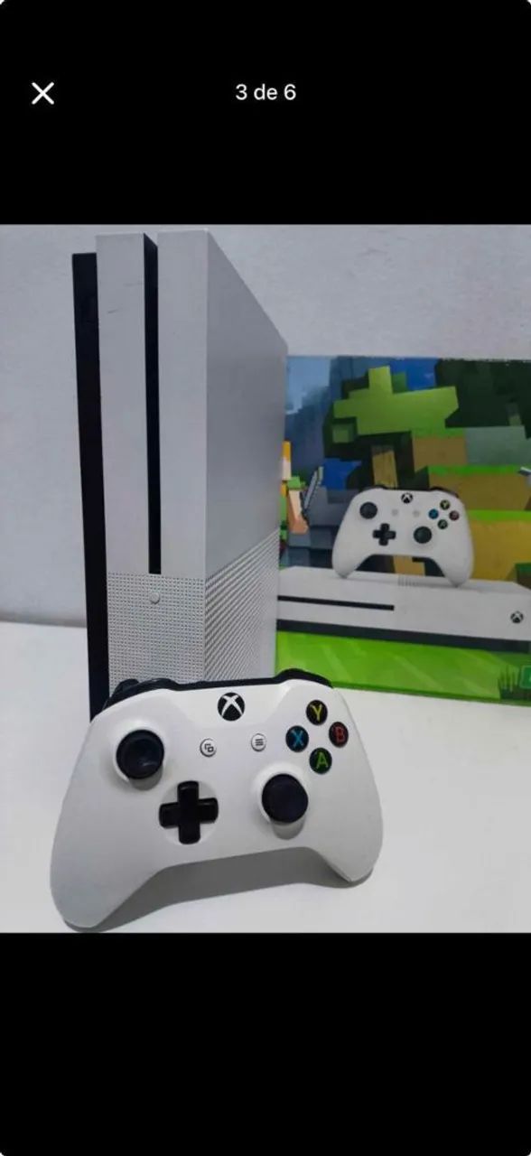 Xbox one S COM UMA MANETE ORIGINAL  - Foto 5