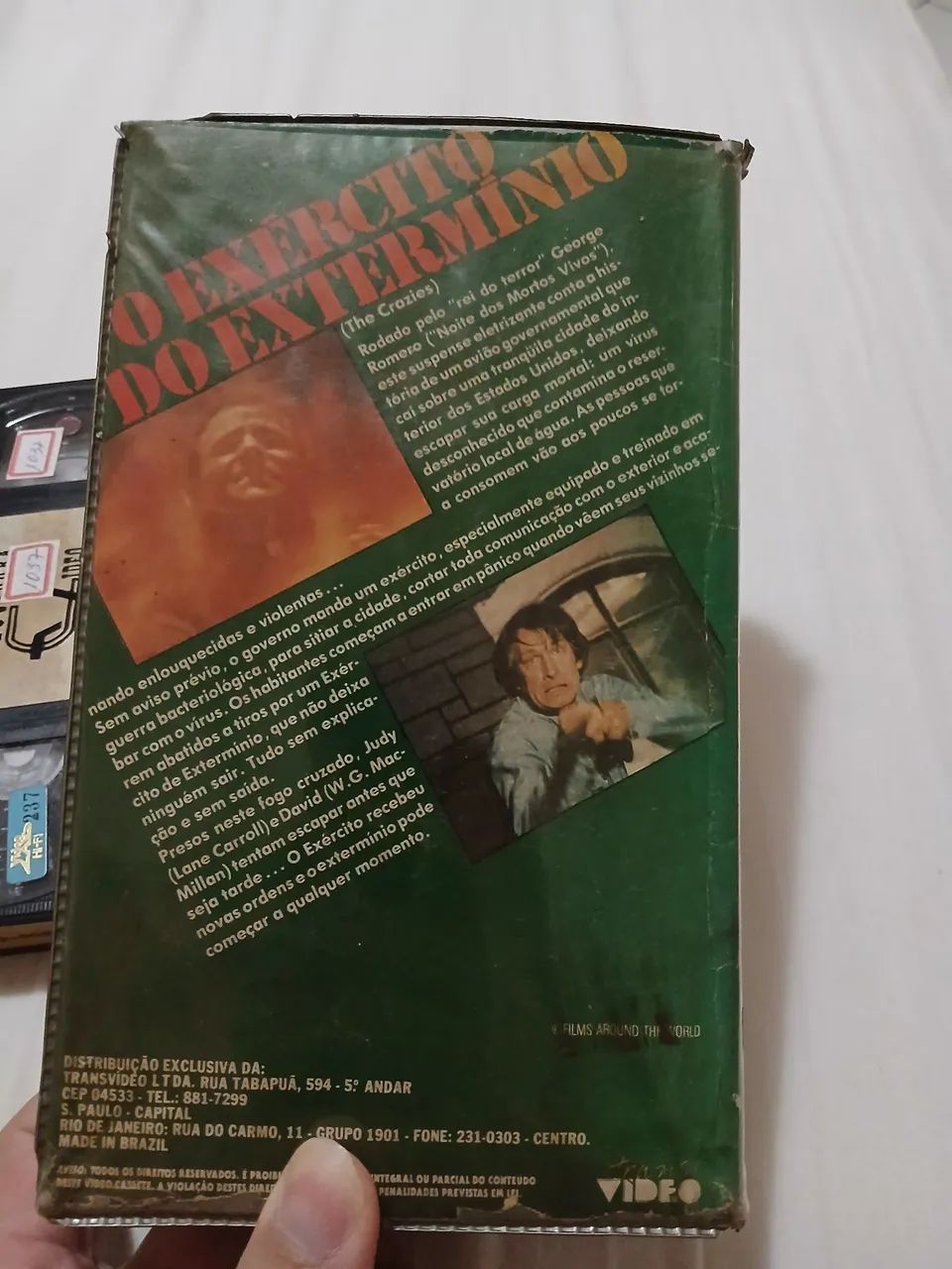 Vhs exercito do exterminio terror george romero - Foto 3
