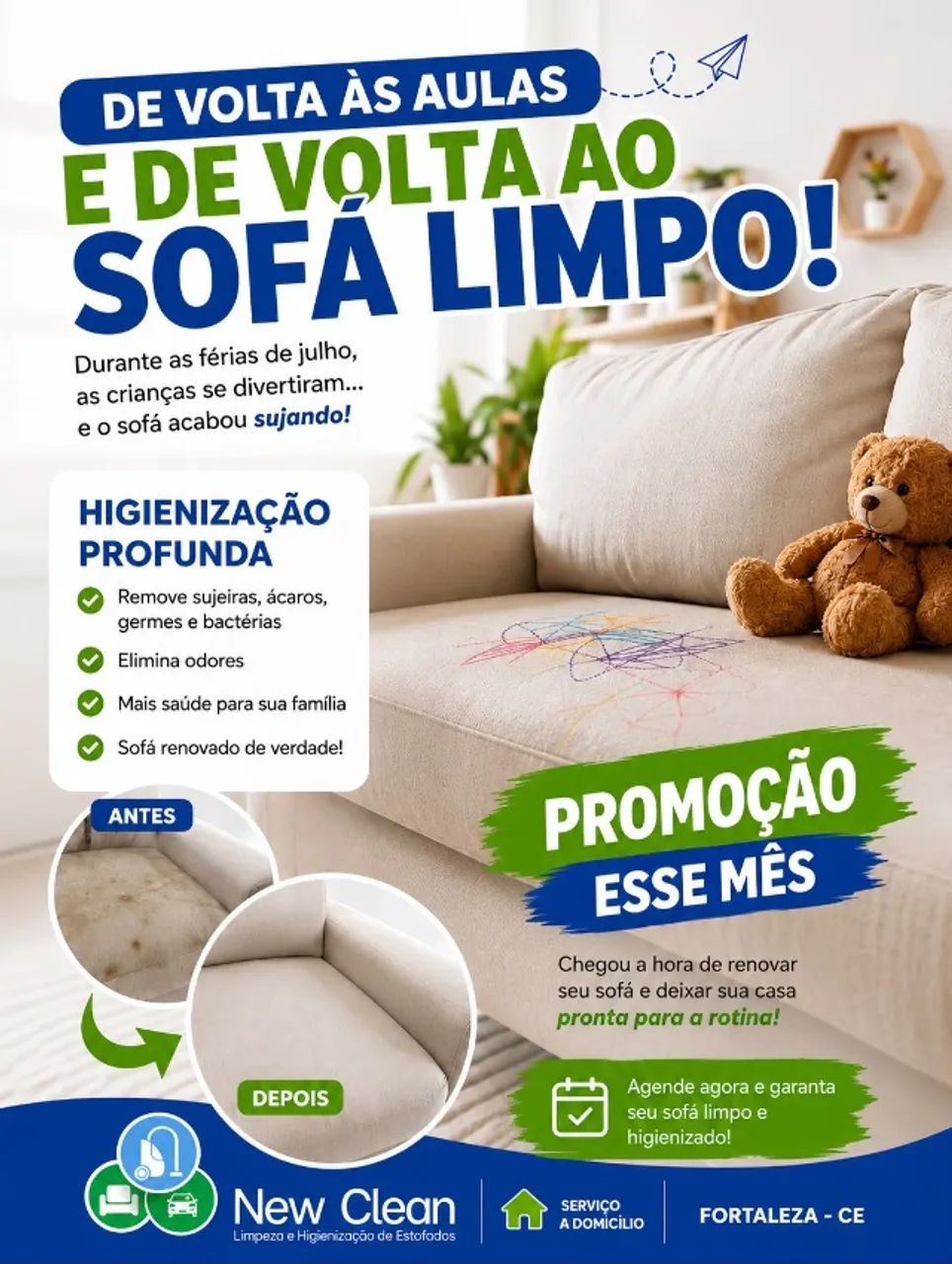 Lavagem a seco - show de ofertas